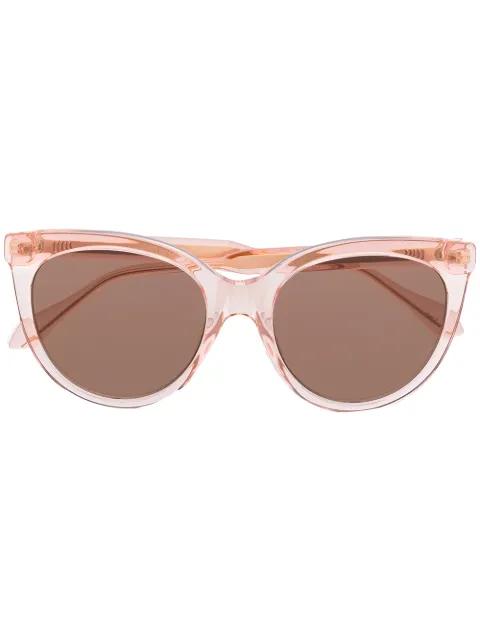 tinted cat-eye sunglasses by GUCCI