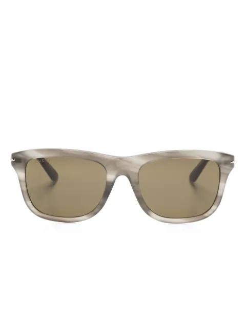 tinted-lenses square-frame sunglasses by GUCCI