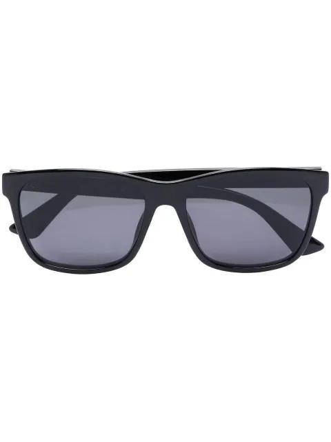 tinted square-frame sunglasses by GUCCI