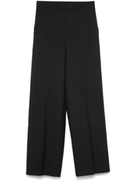 wool gabardine trousers by GUCCI