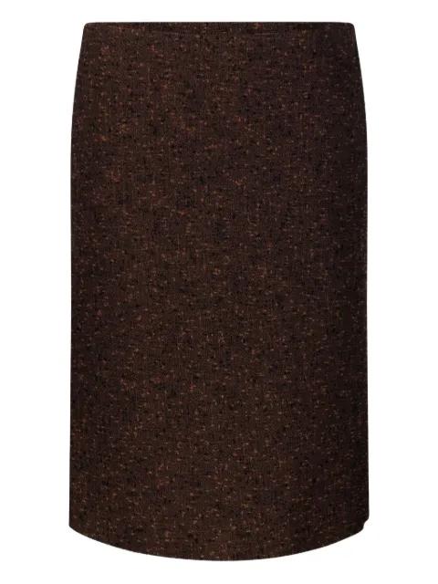 wool midi skirt by GUCCI