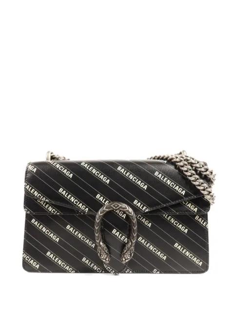 x Balenciaga Dionysus leather shoulder bag by GUCCI 