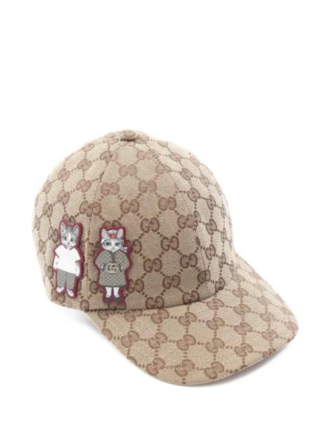 x Yuko Higuchi 2010s GG canvas cap by GUCCI 