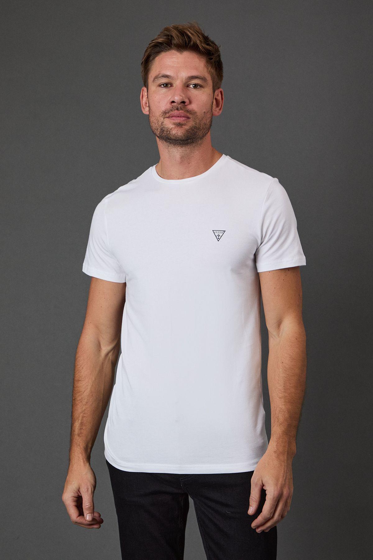 Caleb 2 Pack Guess T-Shirts White by GUESS