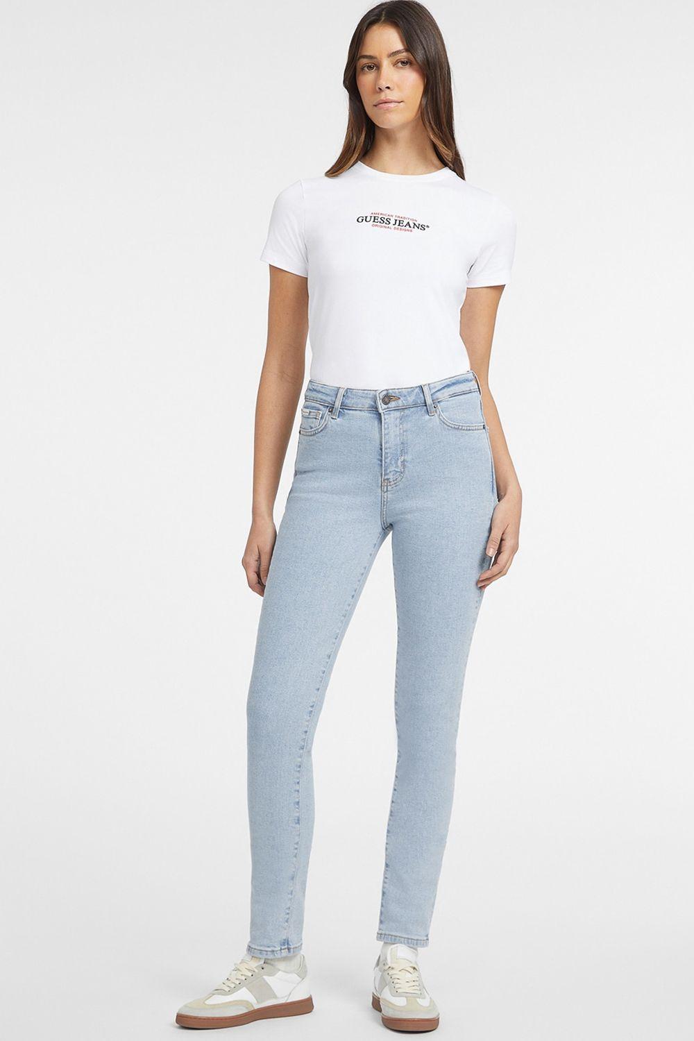 GJ G05 HIGH RISE SKINNY LIGHT BLUE by GUESS