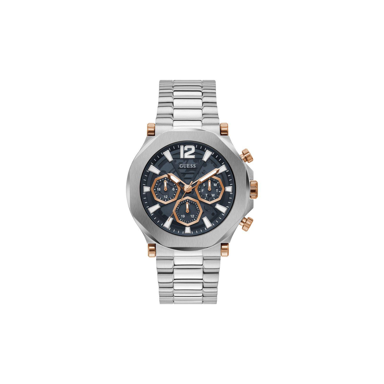 GW0539G1 Edge 46mm Quartz Watch by GUESS