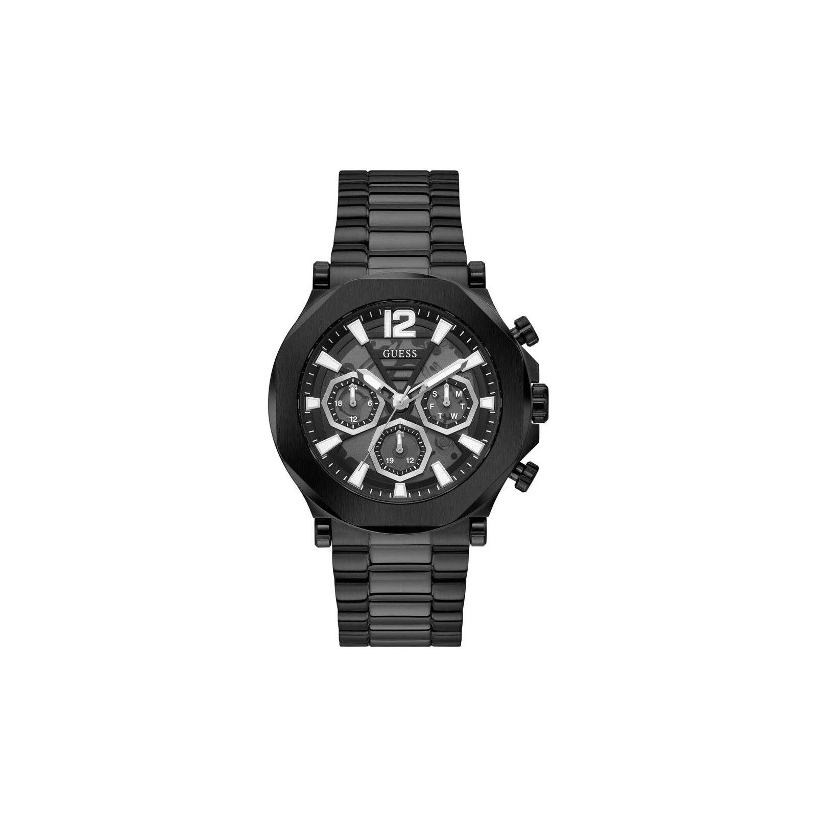 GW0539G3 Edge 46mm Quartz Watch by GUESS