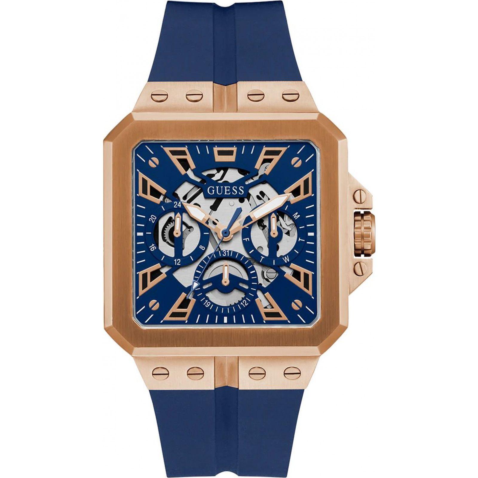GW0637G3 42mm Quartz Watch by GUESS
