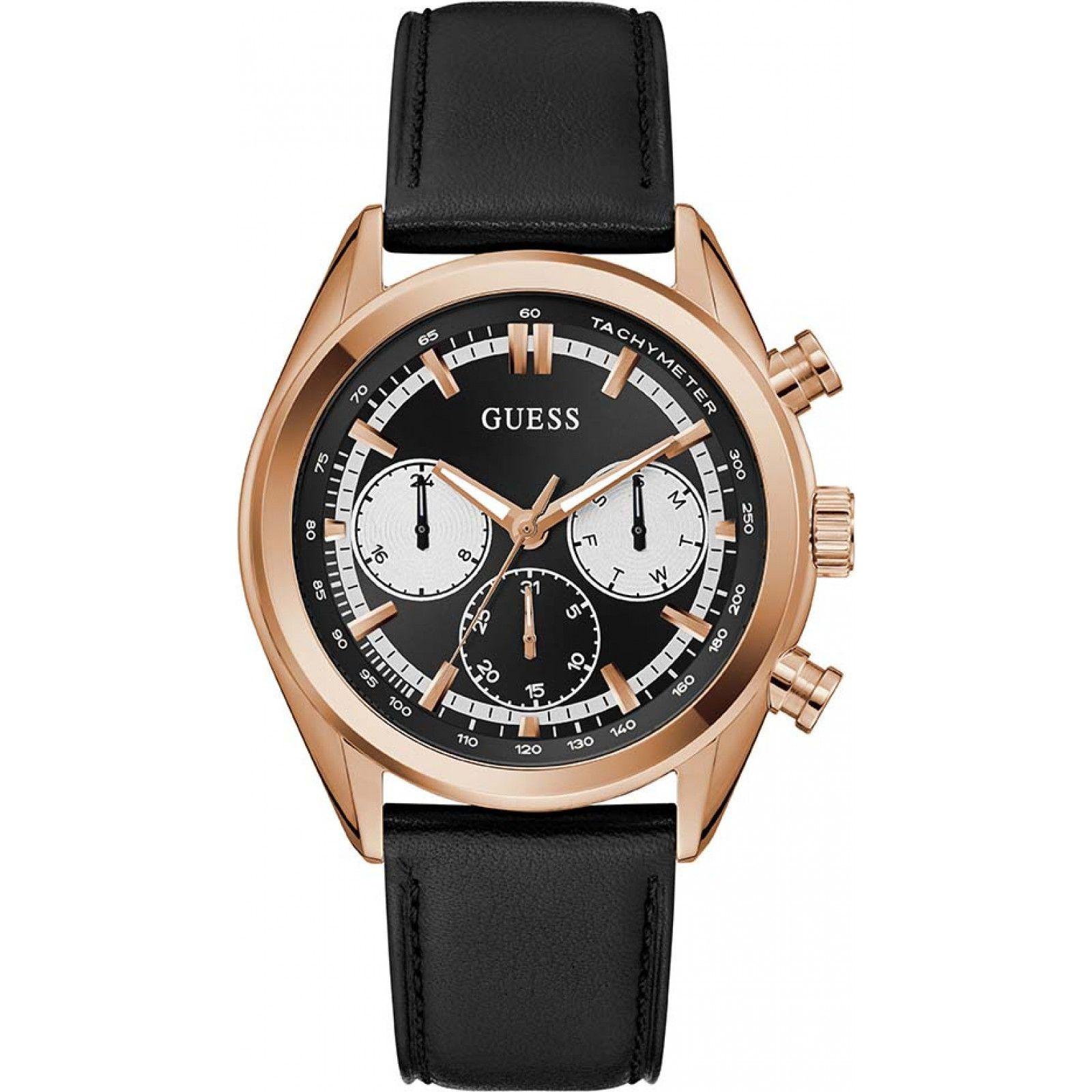 GW0972G4 Dress 44mm Quartz Watch by GUESS