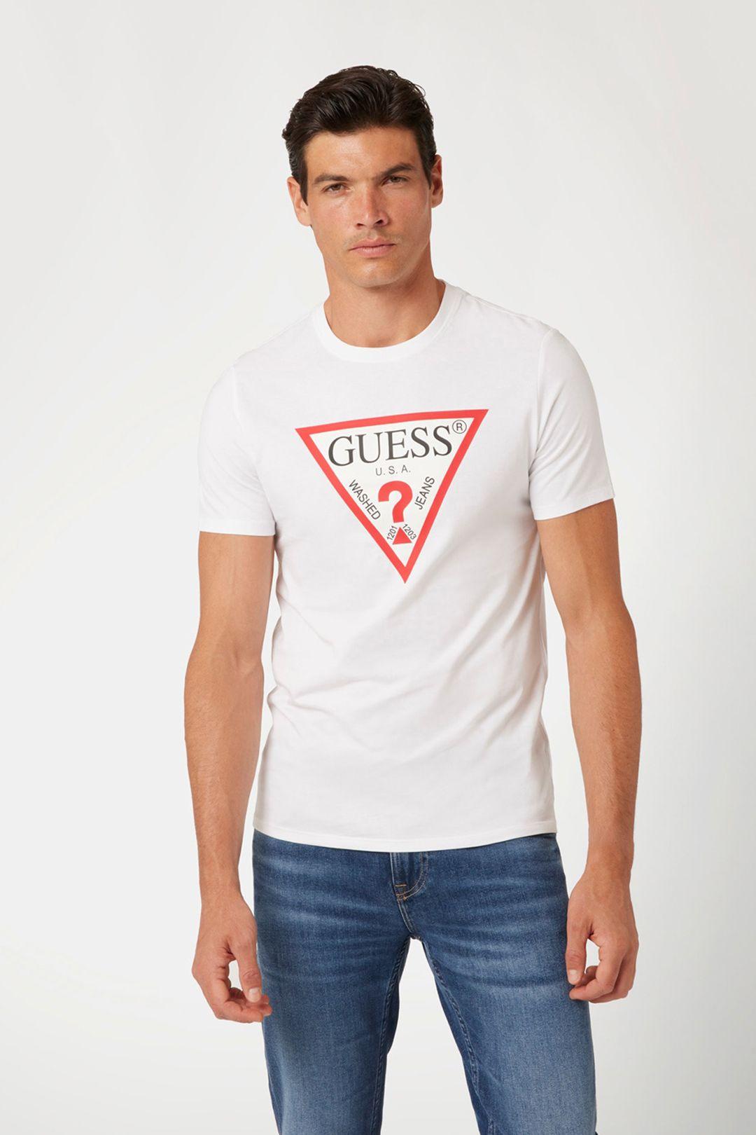 Guess Original Tee White by GUESS