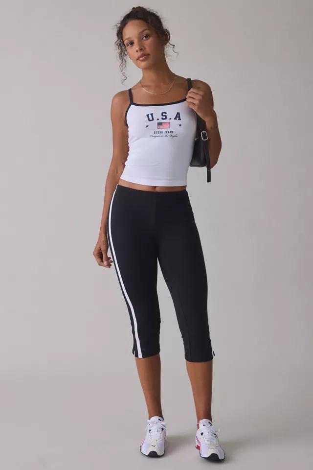 GUESS JEANS Flag Graphic Crop Tank Top by GUESS JEANS