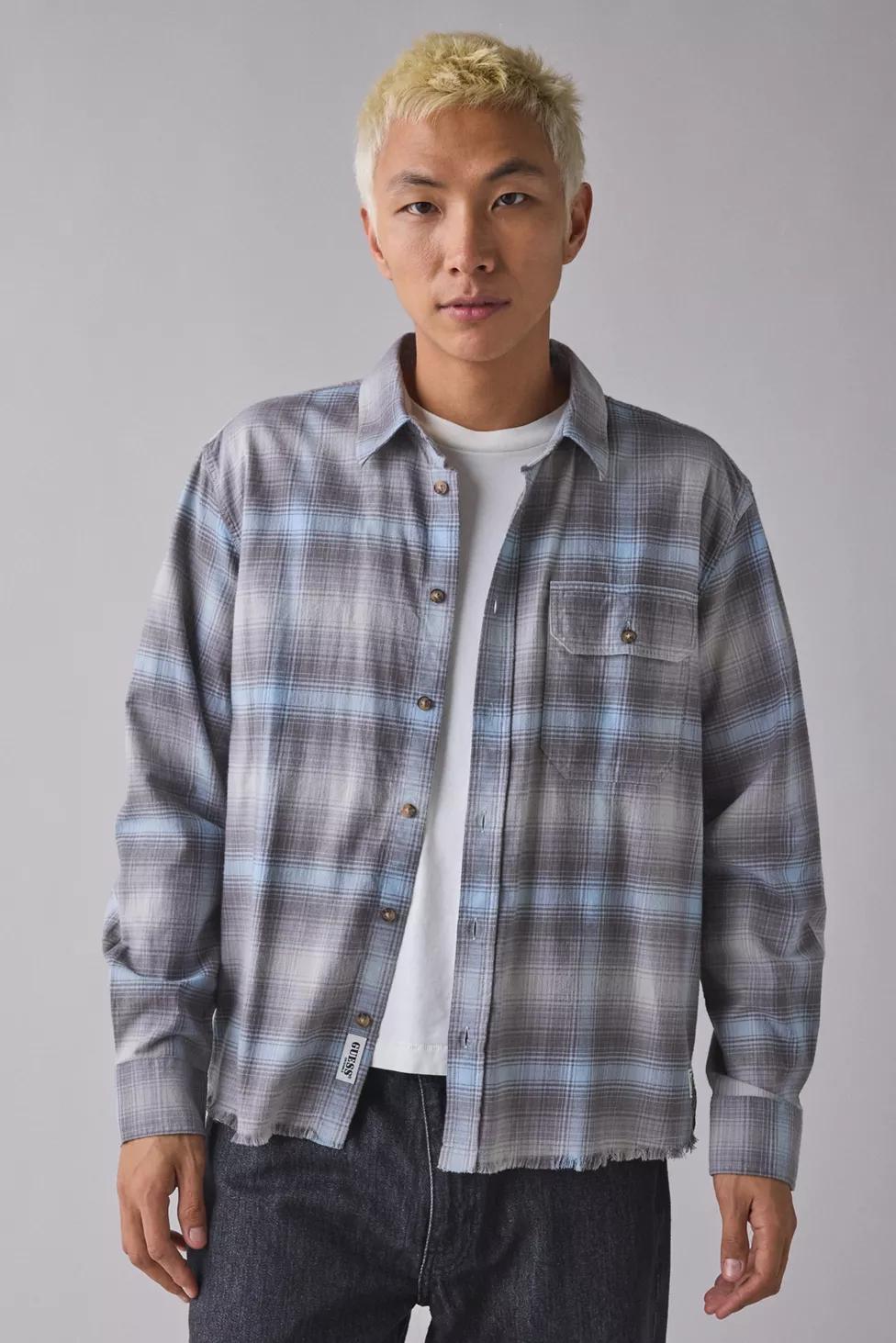 GUESS JEANS Oversize Crop Short Sleeve Shirt by GUESS JEANS