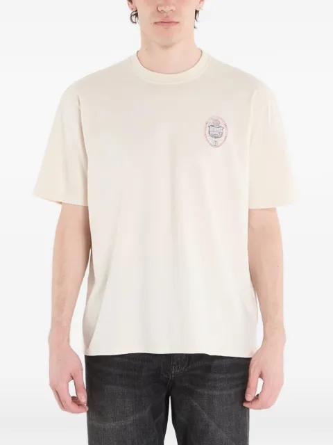 logo-print cotton T-shirt by GUESS JEANS