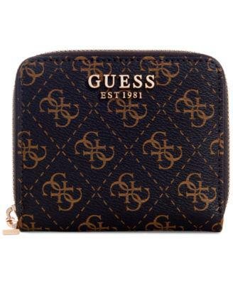 Laurel Signature Small Zip Around by GUESS