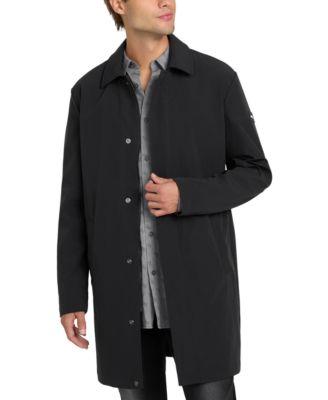 Men's Lightweight Water Resistant Ripstop Trench Coat by GUESS