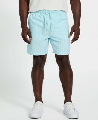 Men's Regular-Fit Fletcher Linen Drawstring Shorts by GUESS