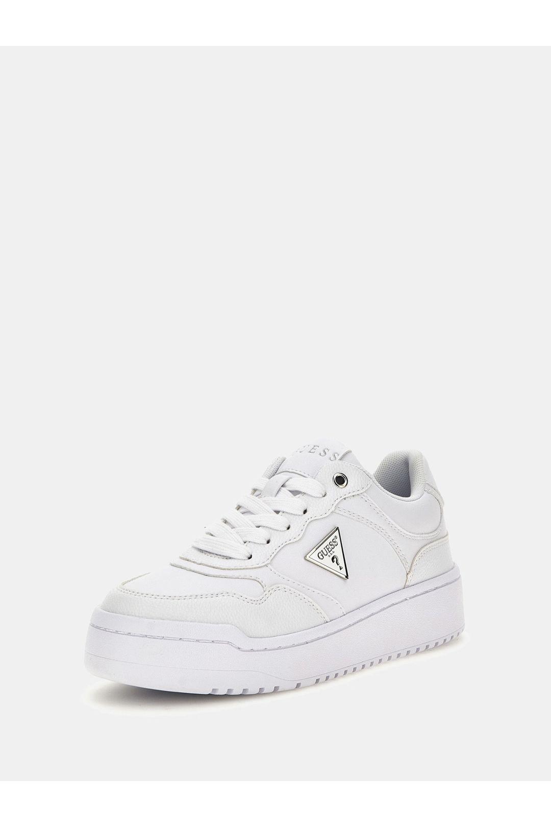 Miram Guess Court Trainer White by GUESS