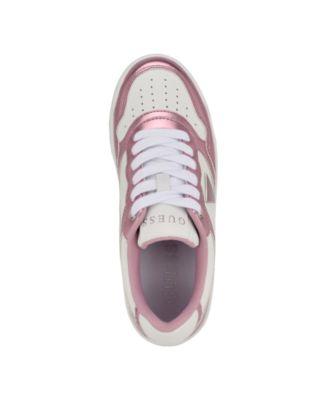 Miram Platform Lace-Up Court Casual Sneakers by GUESS