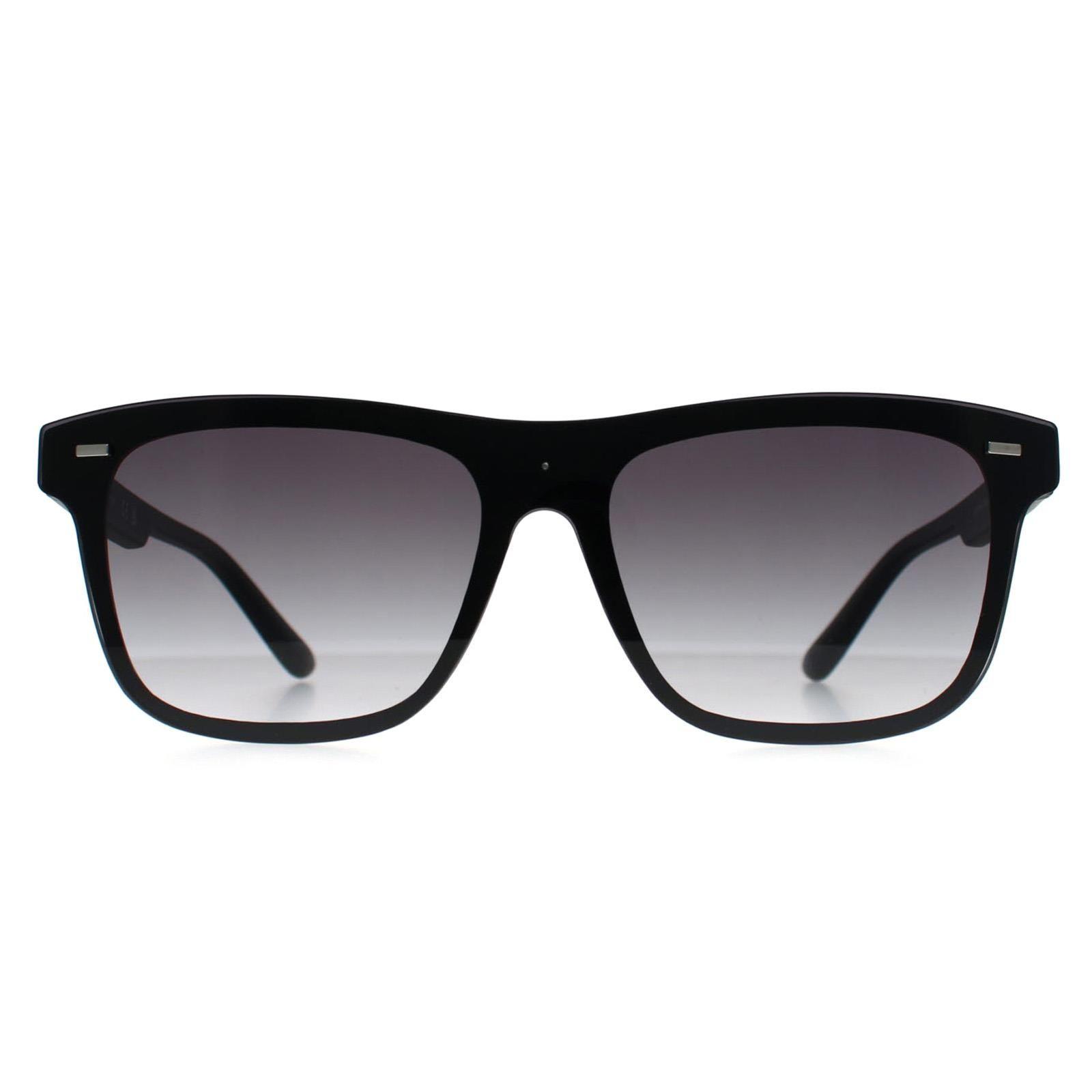 Square Matte Black Grey Gradient GF0183 by GUESS