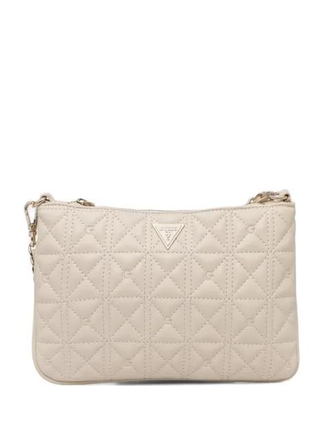 4G quilted tote bag by GUESS USA