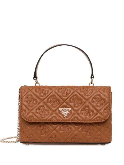 Adelasia logo 4G embossed shoulder bag by GUESS USA