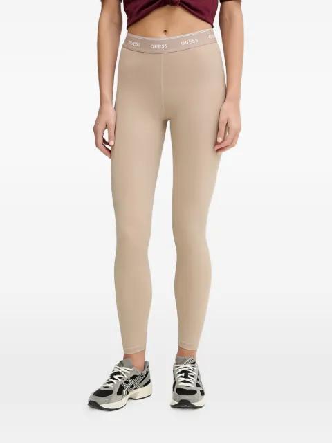 Alba logo-waistband leggings by GUESS USA
