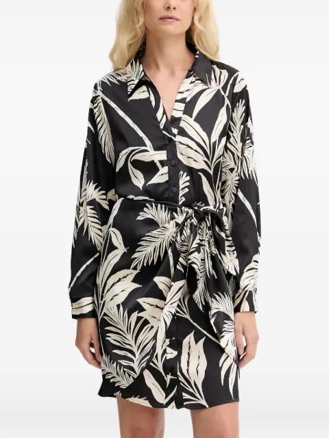 Alya floral tie mini dress by GUESS USA