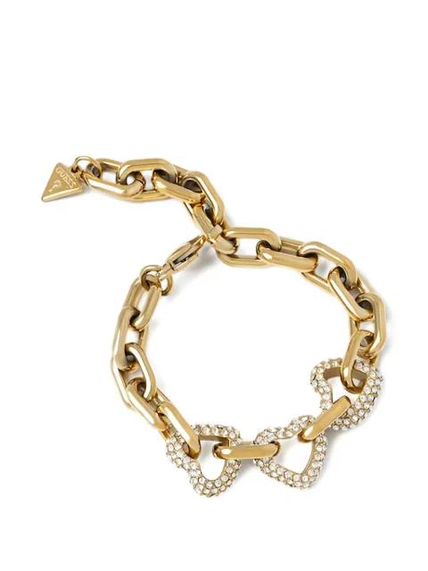 Beloved heart chain bracelet by GUESS USA