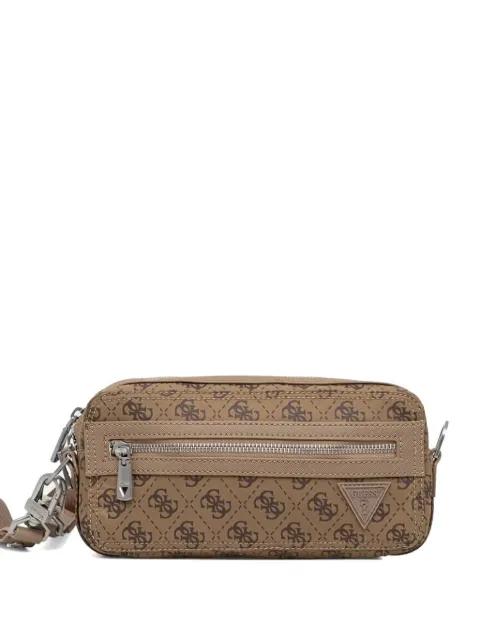 Berlin monogram-print shoulder bag by GUESS USA