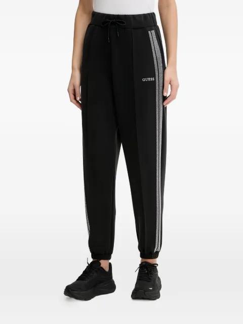 Berthe elasticated-waistband track pants by GUESS USA