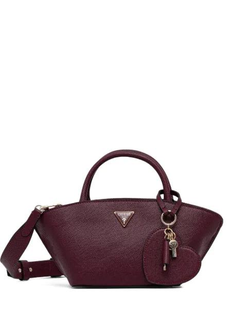 Bolena triangle logo pendant satchel by GUESS USA