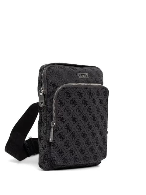 Boston 4G monogram-pattern logo messenger bag by GUESS USA