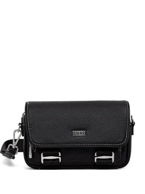 Boston logo-plaque belt bag by GUESS USA