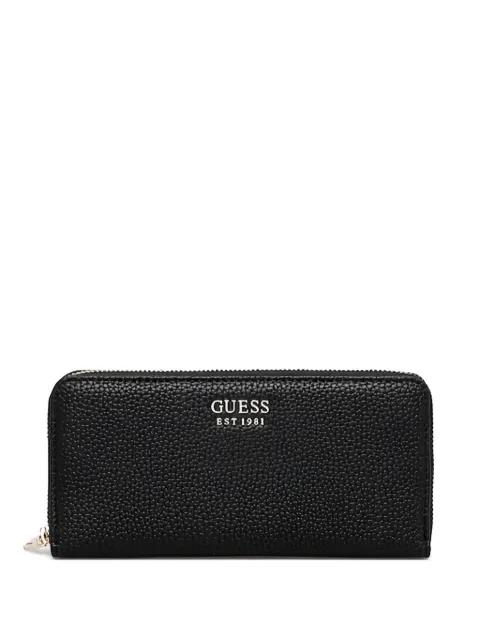 Brenton pebbled-effect wallet by GUESS USA