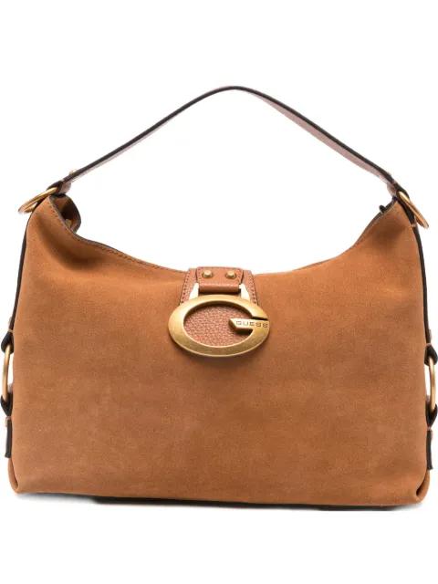 Camden suede shoulder bag by GUESS USA