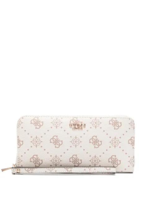 Carrie Monogram wallet by GUESS USA