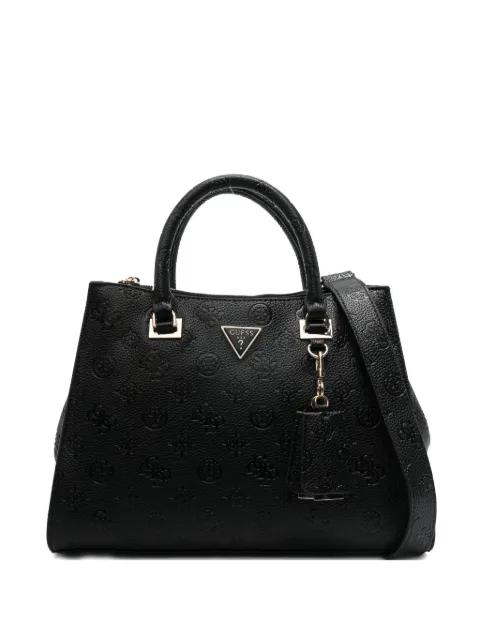 Cresidia logo-plaque tote bag by GUESS USA