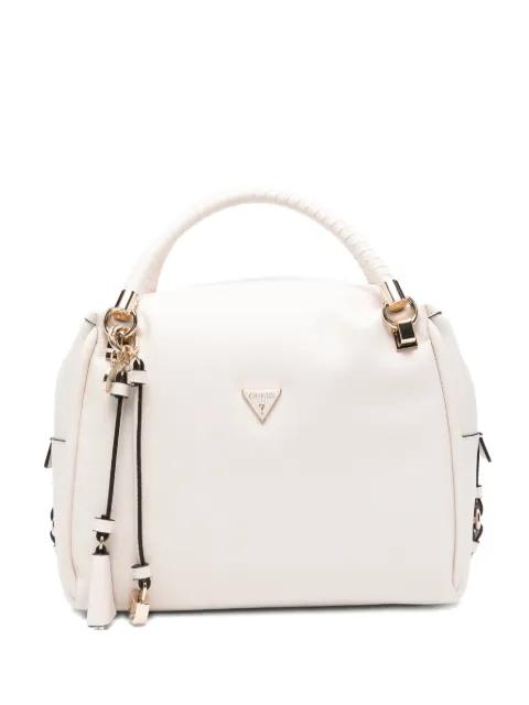 Danya tassel leather tote bag by GUESS USA