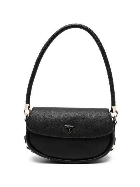 Danya triangle logo leather tote bag by GUESS USA