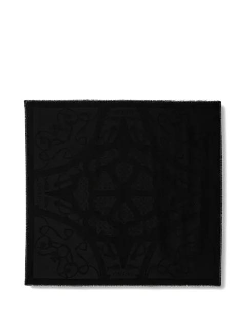 Dita logo frayed scarf by GUESS USA