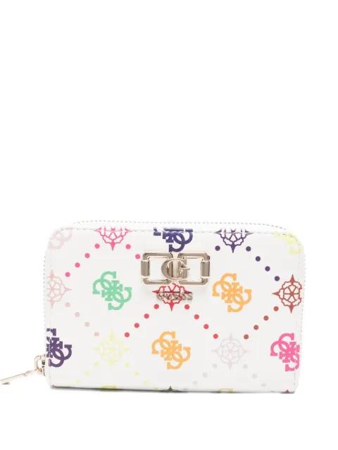 Emelie logo-plaque wallet by GUESS USA