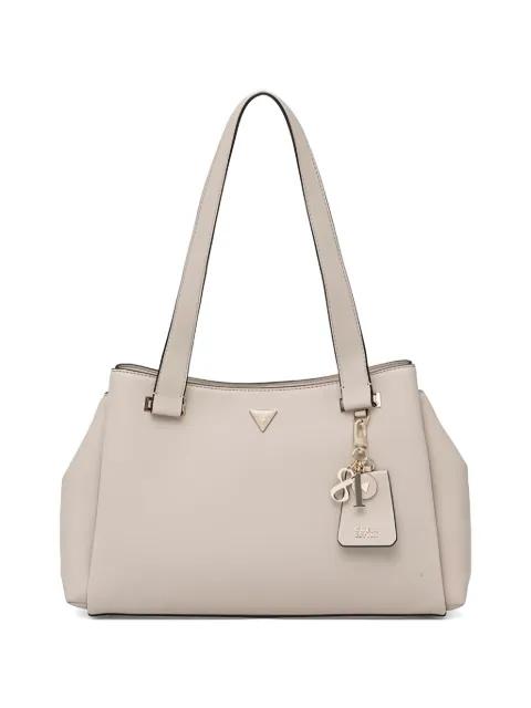 Evie charm-detail shoulder bag by GUESS USA