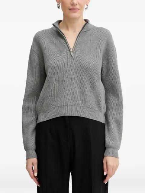 Harley zip ribbed sweater by GUESS USA