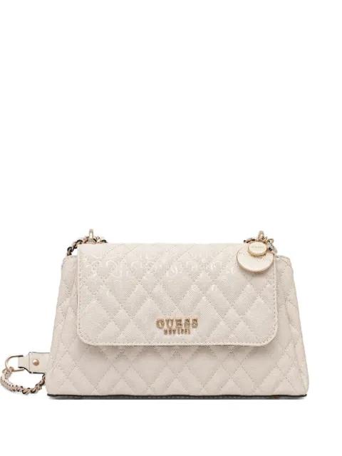 Isemay quilted chain satchel by GUESS USA