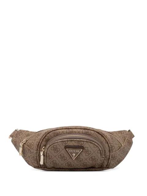 Latona monogram-print belt bag by GUESS USA
