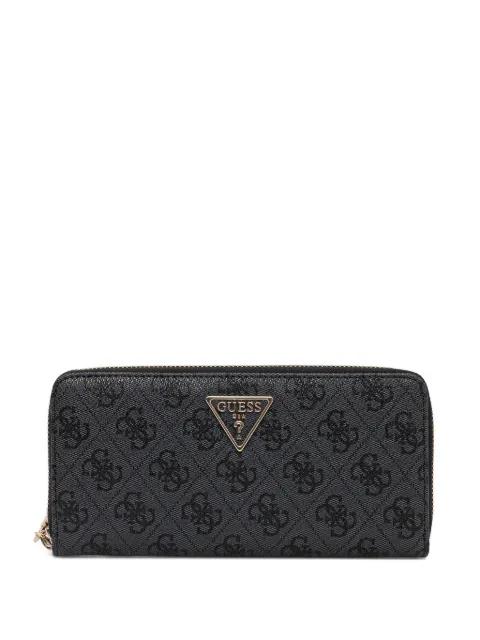 Laurel 4G logo-print zip-around maxi wallet by GUESS USA