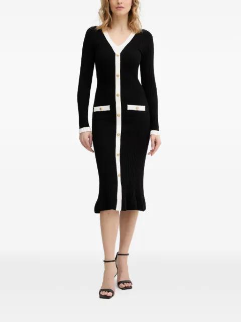 Laurel ribbed-knit midi dress by GUESS USA