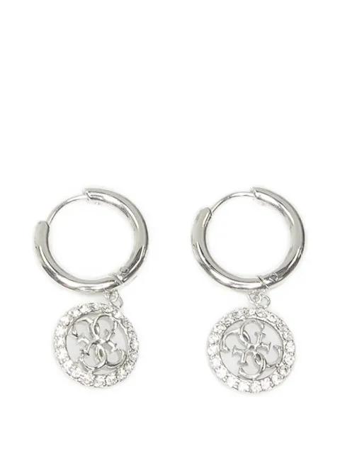 Life In 4G crystal-embellished earrings by GUESS USA
