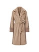 Ludovica cable-knit coat by GUESS USA