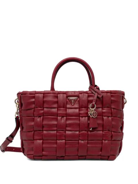 Marion  woven tote bag by GUESS USA